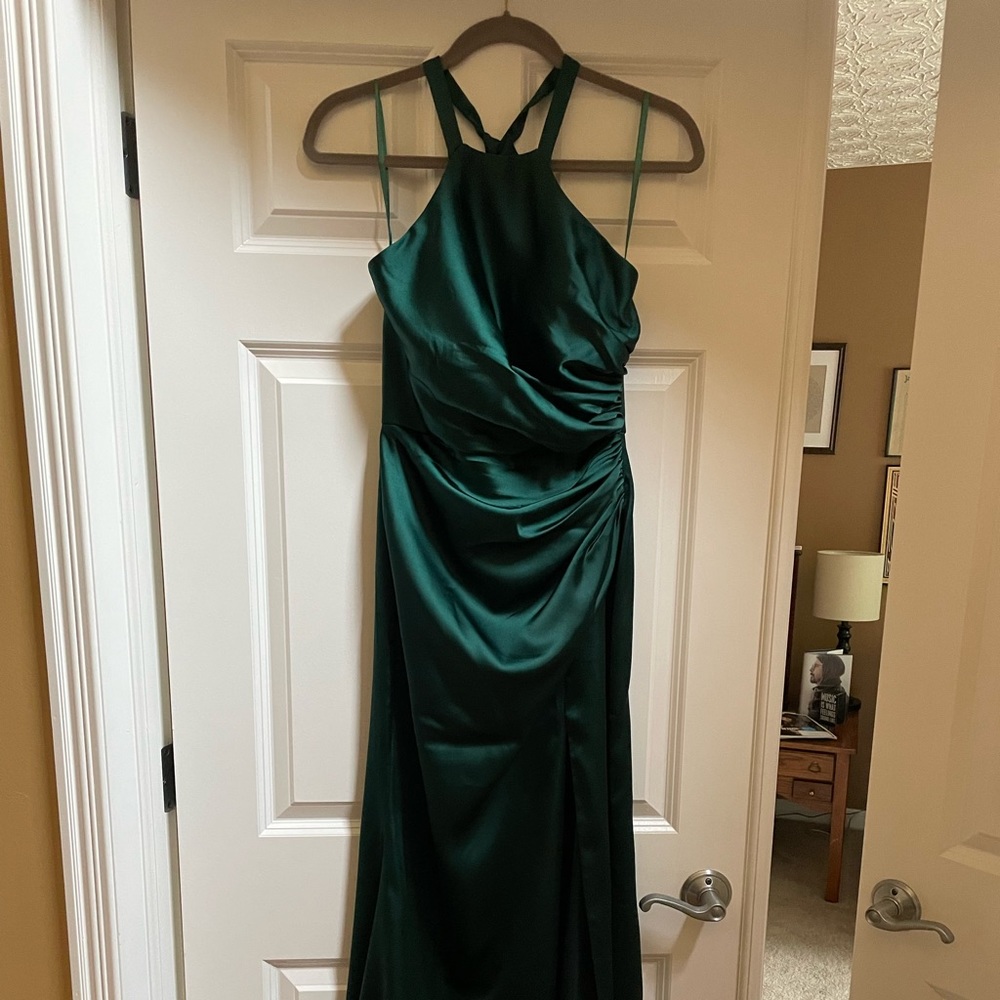 Revelry bridesmaid dress - emerald